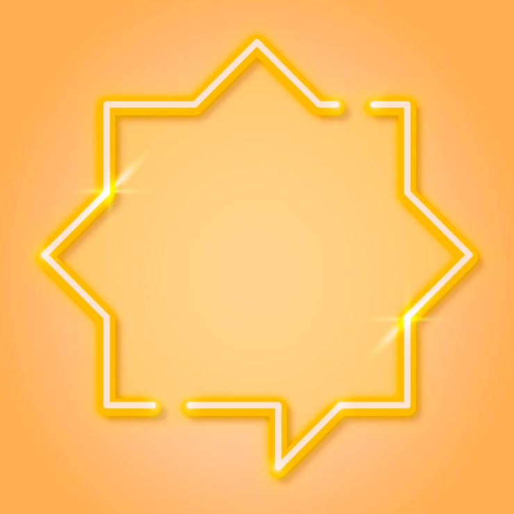 Vector gratuito vector de elemento de diseño de globo de discurso amarillo
