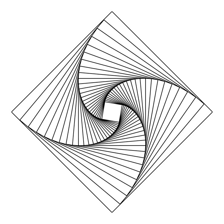 Vector gratuito vector de elemento geométrico cuadrado abstracto