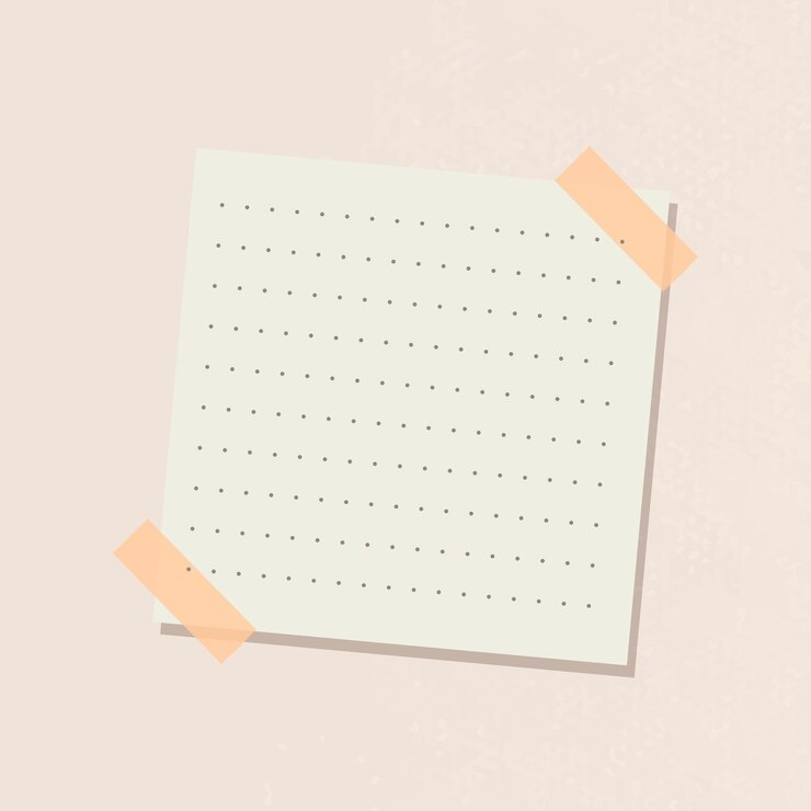 Vector gratuito vector de etiqueta de diario de papel de carta punteado beige