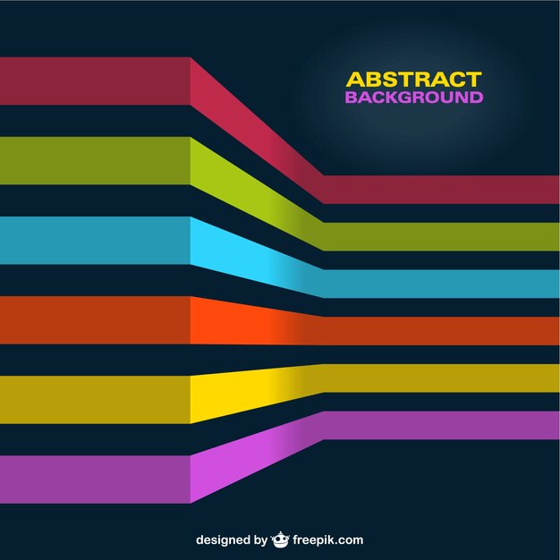 Vector de fondo 3D