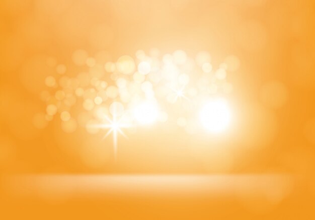 Vector fondo abstracto amarillo con destellos