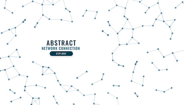 vector de fondo abstracto de análisis de big data de estilo geométrico