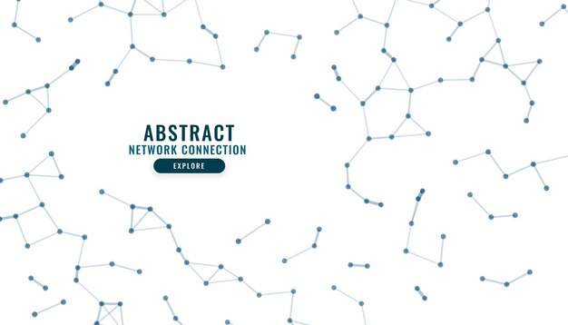 vector de fondo abstracto de análisis de big data de estilo geométrico
