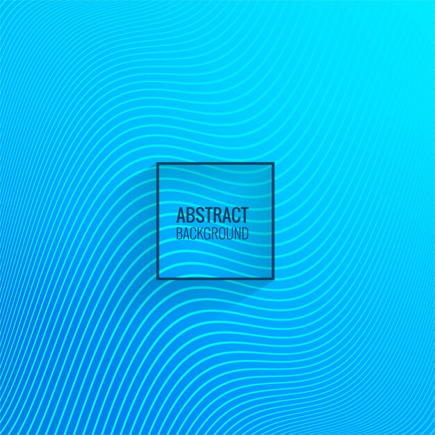 Vector de fondo abstracto azul onda onda
