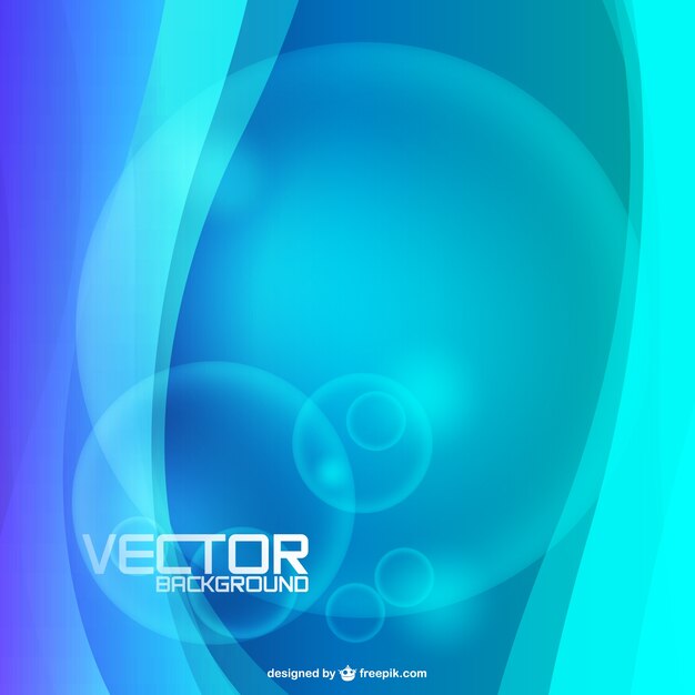 Vector de fondo abstracto azul