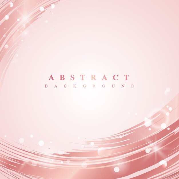 Vector de fondo abstracto de onda rosa