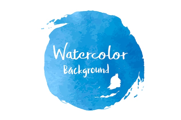 Vector de fondo acuarela azul pastel