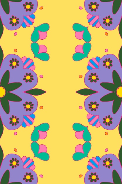 Vector de fondo amarillo de mandala indio diwali