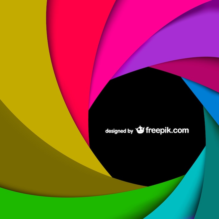 Vector gratuito vector fondo arcoiris