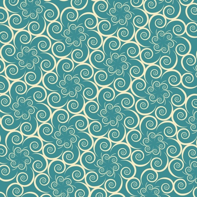 Vector gratuito vector de fondo azul floral