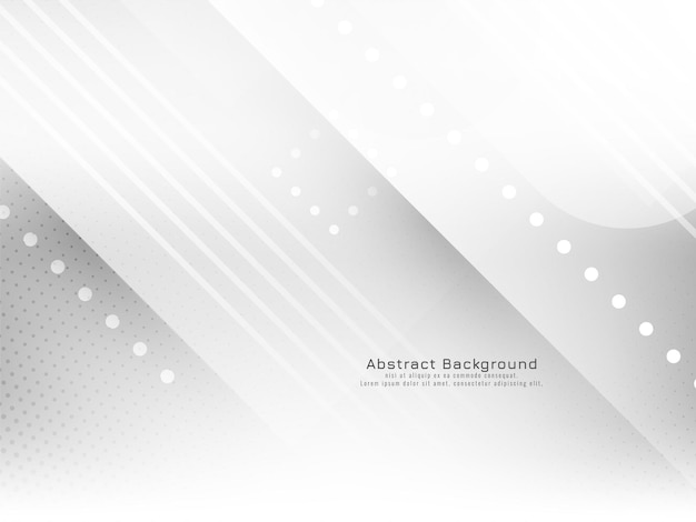 Vector de fondo blanco elegante rayas geométricas brillantes estilo
