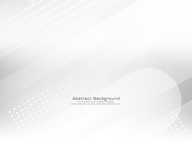 Vector de fondo blanco elegante rayas geométricas brillantes estilo