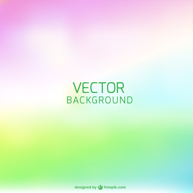 Vector de fondo desenfocado de varios colores