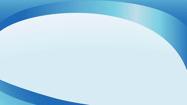 Vector de fondo con dibujos de curva azul