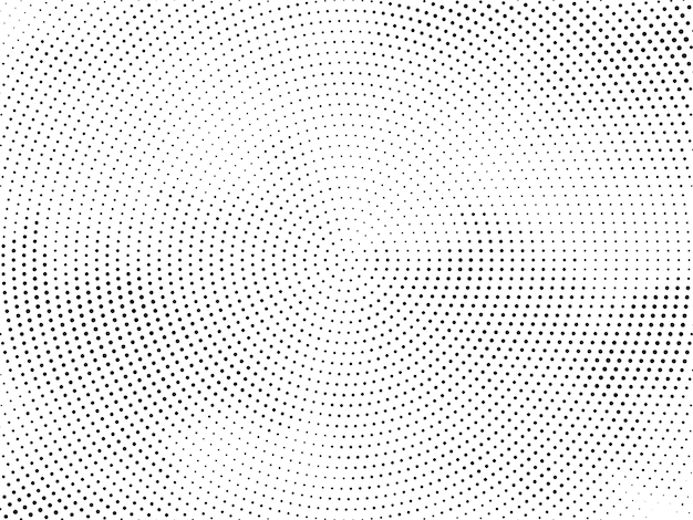 Vector de fondo de diseño de semitono abstracto