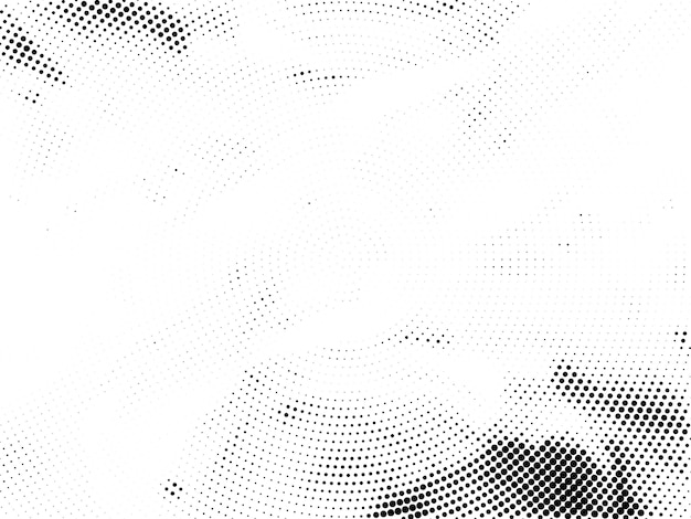 Vector gratuito vector de fondo de diseño de semitono circular abstracto