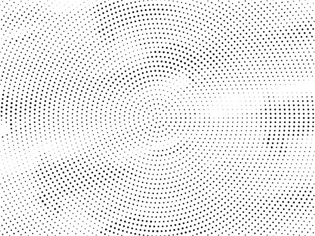 Vector de fondo de diseño de semitono decorativo abstracto