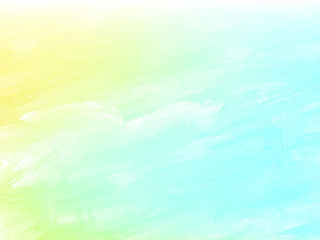 Vector de fondo de diseño de textura de acuarela colorida moderna