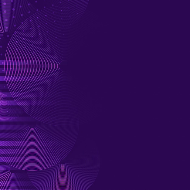 Vector de fondo estampado púrpura en blanco