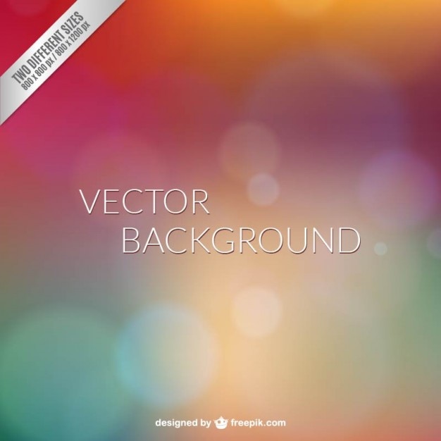 Vector gratuito vector de fondo estilo bokeh