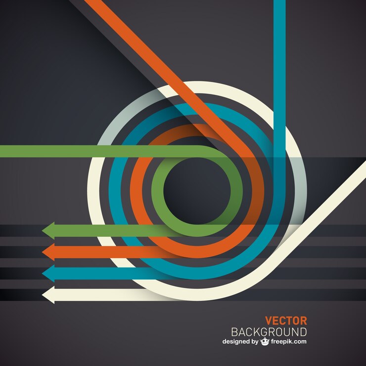Vector gratuito vector de fondo con flechas verticales