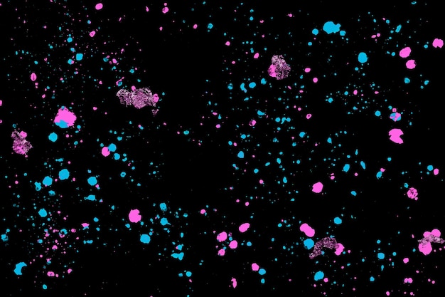Vector de fondo negro con arte de crayón derretido de cera