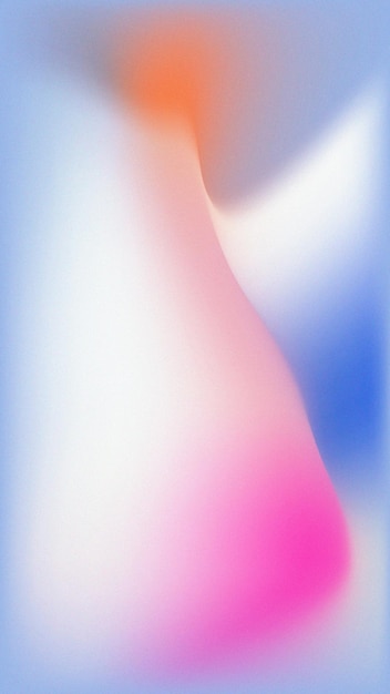 Vector de fondo de pantalla de teléfono colorido de desenfoque degradado