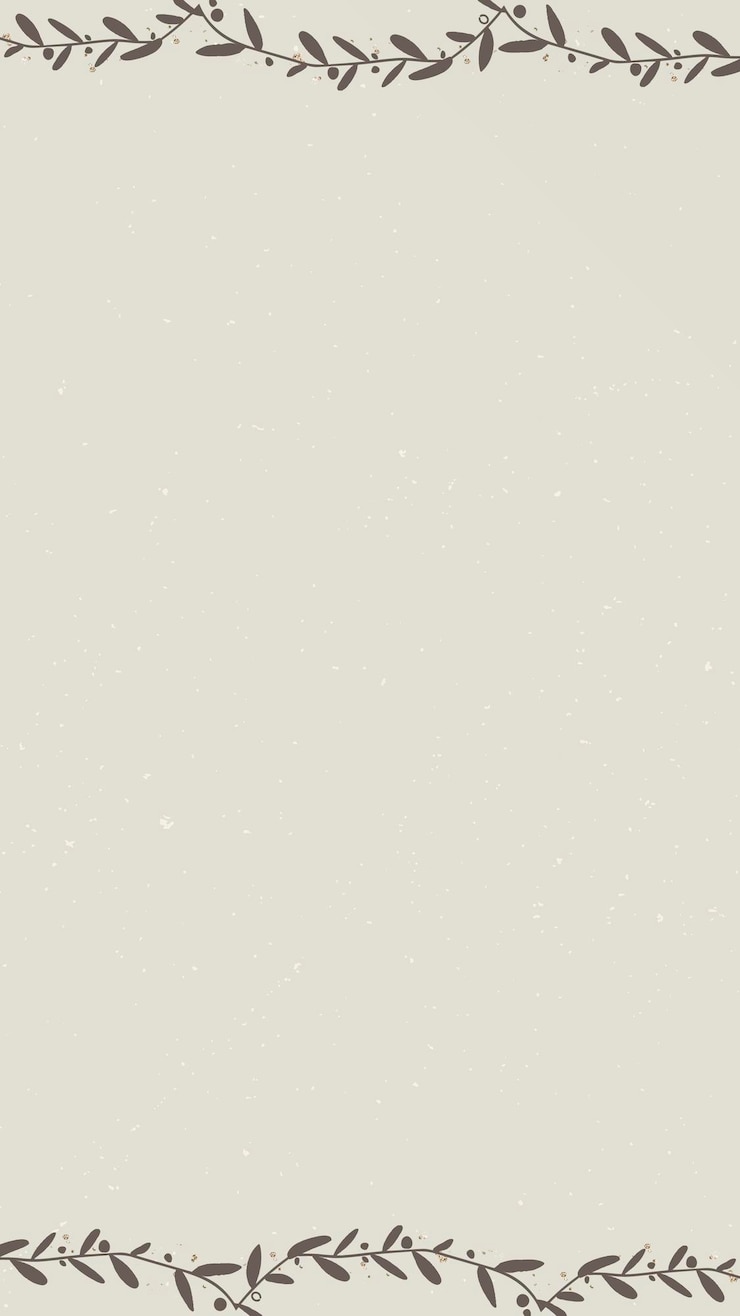 Vector gratuito vector de fondo de pantalla de teléfono móvil de borde de rama