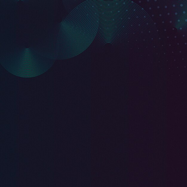 Vector de fondo de patrón de círculo verde