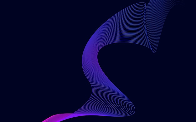 Vector de fondo rayado diagonal deformado abstracto patrón de líneas onduladas inclinadas retorcidas curvas Estilo nuevo para el diseño de su negocio