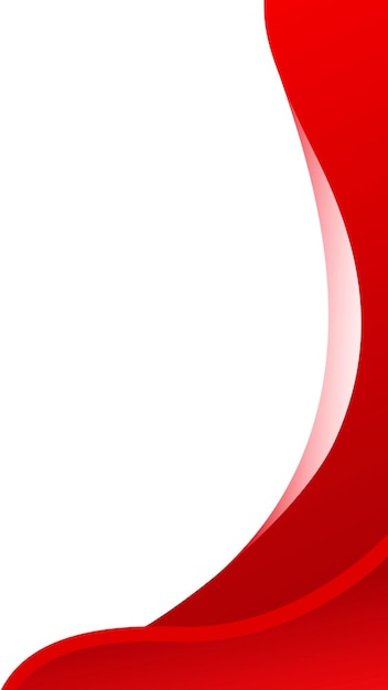 Vector de fondo rojo en blanco simple para negocios