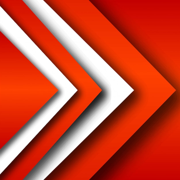 Vector gratuito vector de fondo rojo geométrico con estilo moderno