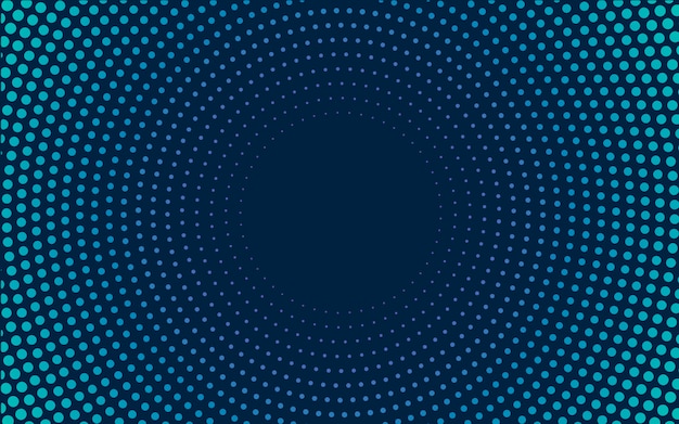 Vector de fondo de semitono degradado azul marino