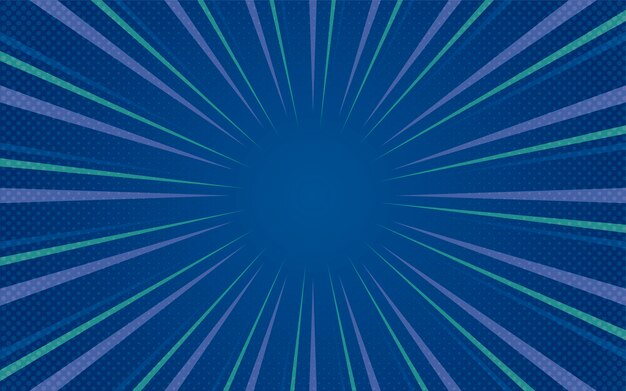 Vector de fondo de semitono degradado azul