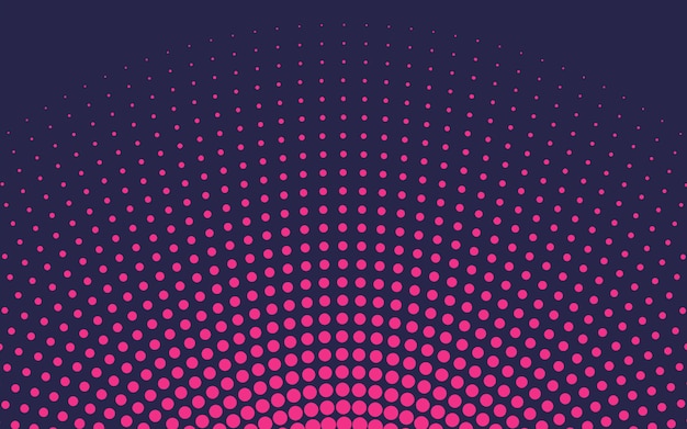 Vector de fondo de semitono gradiente rosa