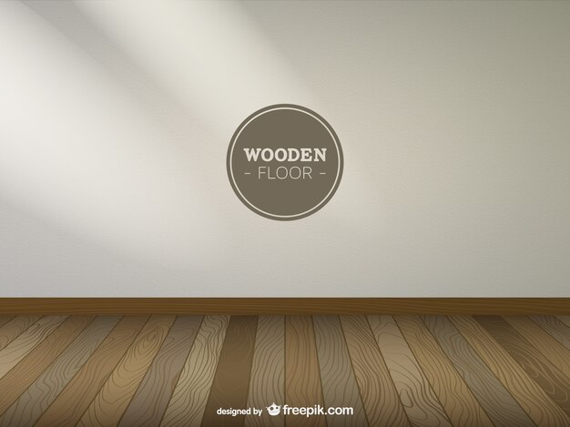Vector de habitación realista