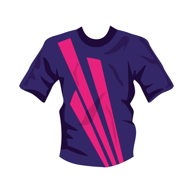 Vector de iconos de uniformes de fútbol americano