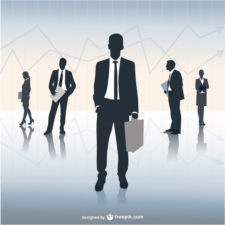 Vector gratuito vector ilustración equipo de negocios