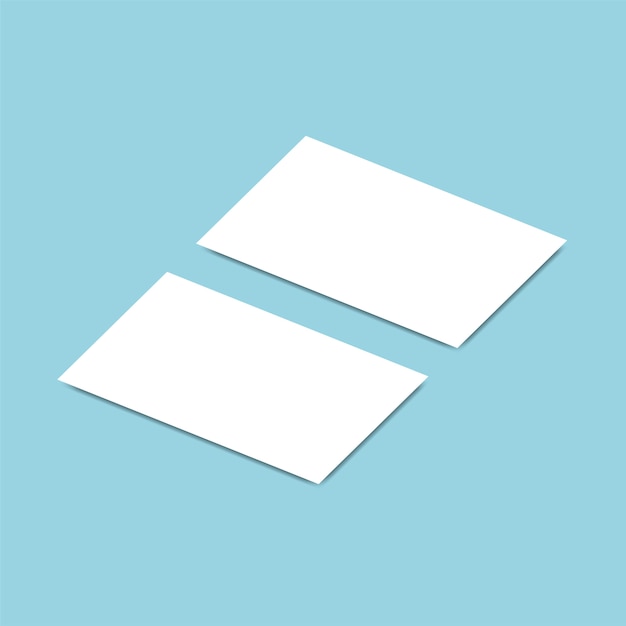 Vector de maqueta de diseño de tarjeta de visita