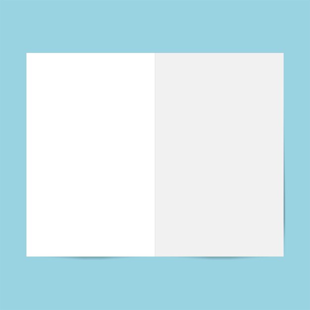 Vector de maqueta de plantilla de diseño de folleto