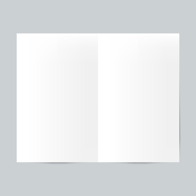Vector de maqueta de plantilla de diseño de folleto