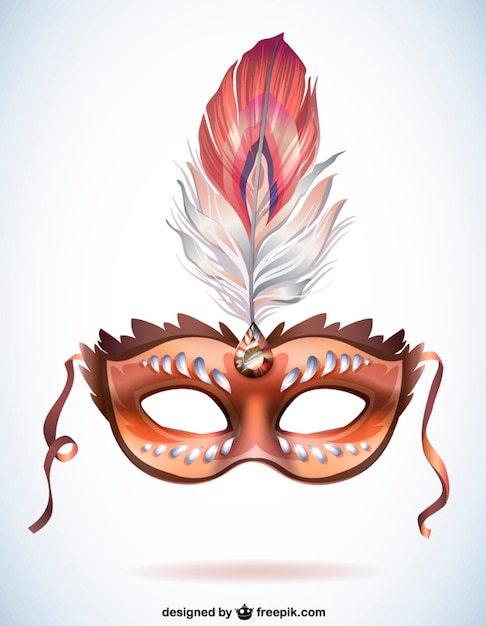 Vector de Máscara de carnaval