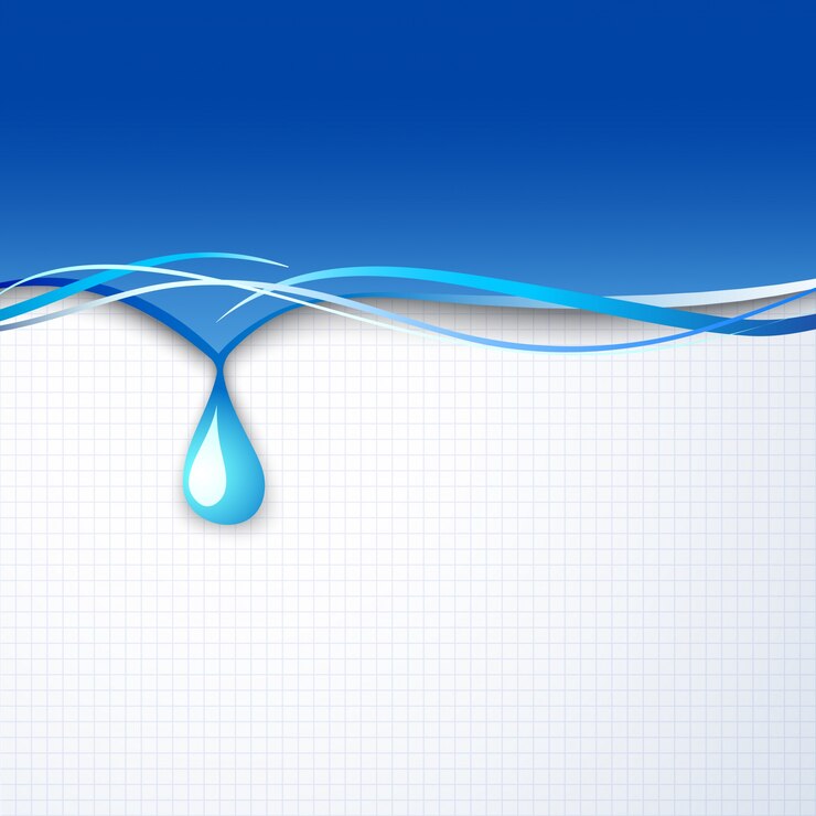 vector de onda de agua