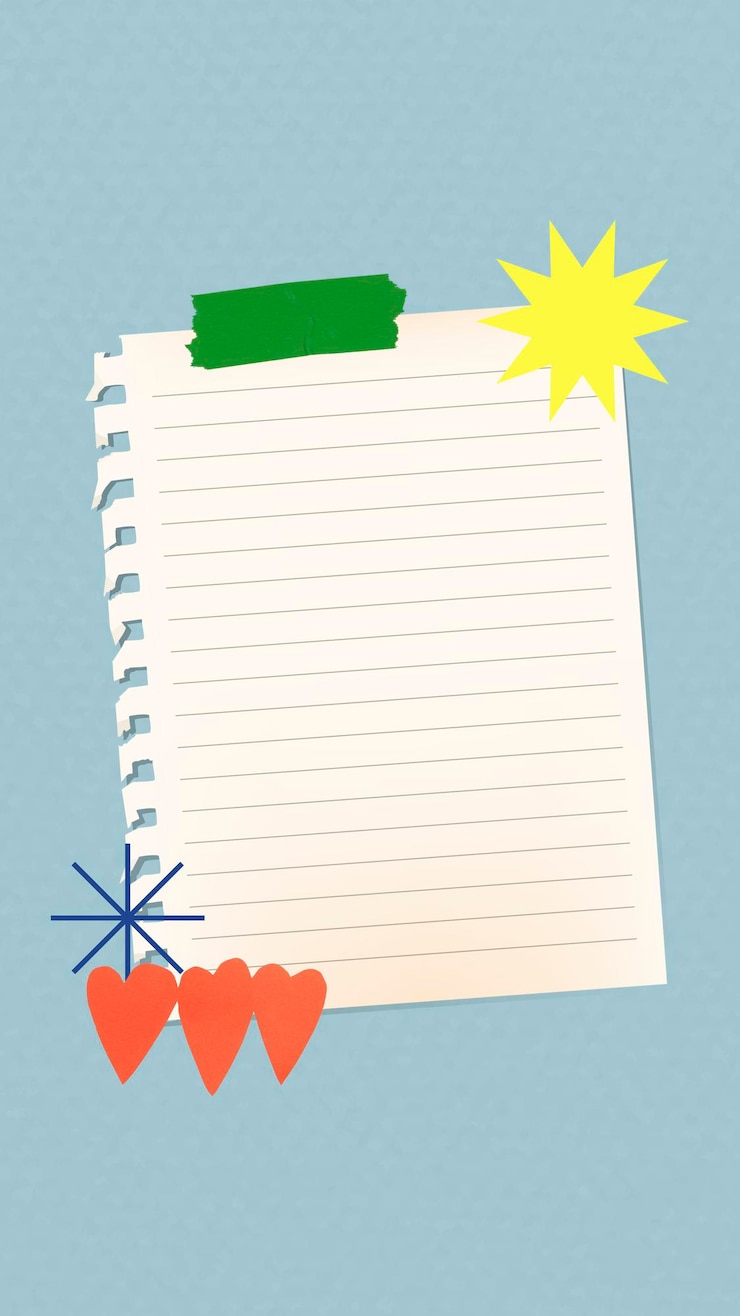 Vector gratuito vector de papel tapiz de fondo de nota de papel estético