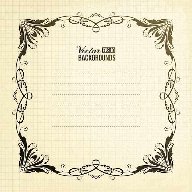 Vector Pastel Frame