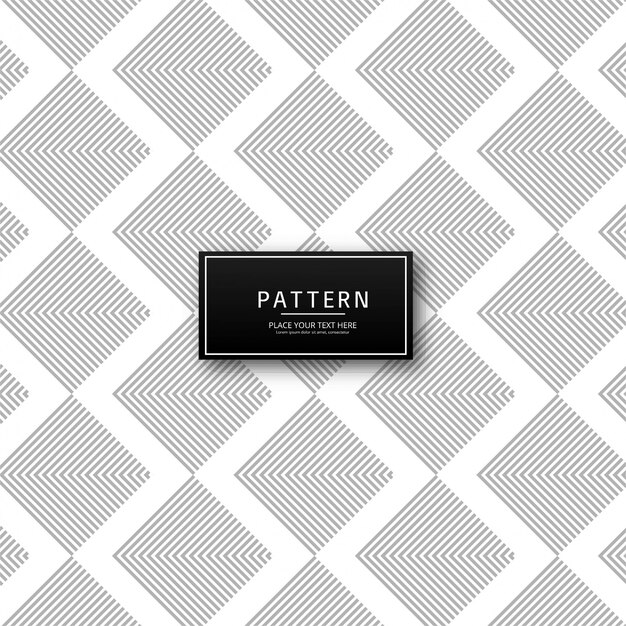 Vector de patrón decorativo triángulo moderno