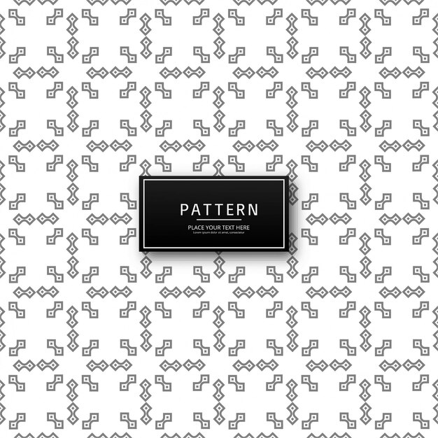 Vector sin patrón moderno con estilo abstracto fondo
