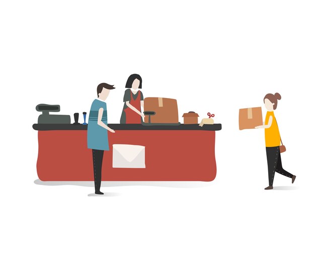 Vector de personas