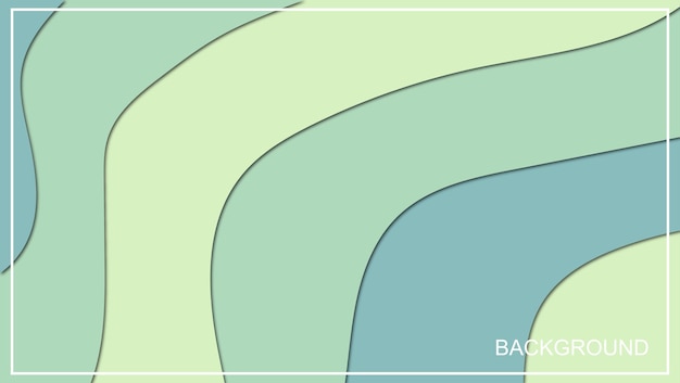 Vector de plantilla de fondo con temas de color de la naturaleza