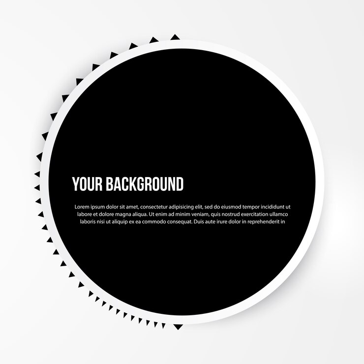 Vector gratuito vector resumen círculos plantilla. diseño web